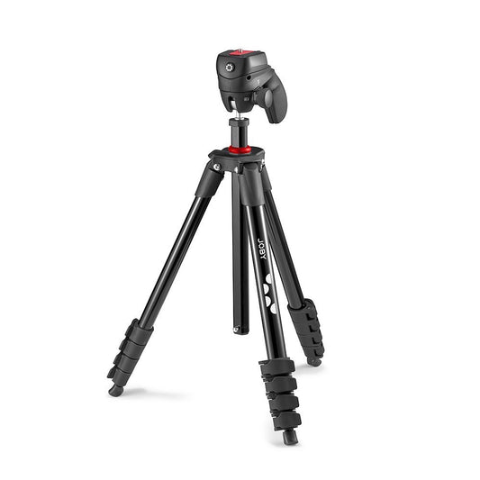 JOBY Compact Action Tripod Kit with Ball Head Camera Mount, 1.5kg Weight Capacity, Carry Bag for DSLR, Mirrorless & Compact Cameras | 1762
