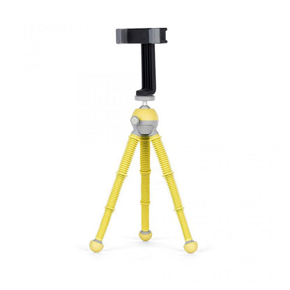 [CLEARANCE] JOBY PodZilla Flexible Tripod Kit GripTight with 360 Degree Ballhead for Vlogging Smartphones and Compact Mirrorless Cameras (Gray, Teal Blue, Yellow) | 1732, 1759, 1770