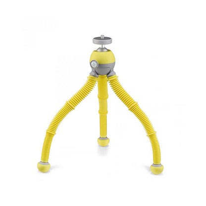 [CLEARANCE] JOBY PodZilla Flexible Tripod Kit GripTight with 360 Degree Ballhead for Vlogging Smartphones and Compact Mirrorless Cameras (Gray, Teal Blue, Yellow) | 1732, 1759, 1770