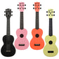 Kala Waterman Soprano Ukulele Water Resistant 4 String ABS Composite Plastic Guitar with 12 Frets KA-SWB Matte (Black, Pink, Red, Yellow)