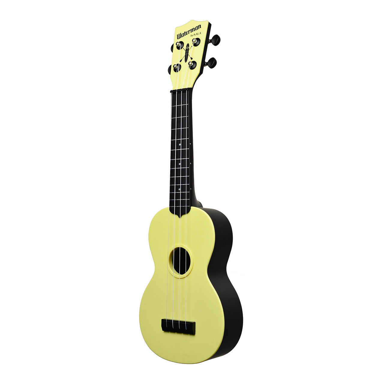 Kala Waterman Soprano Ukulele Water Resistant 4 String ABS Composite Plastic Guitar with 12 Frets KA-SWB Matte (Black, Pink, Red, Yellow)