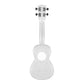 Kala Waterman Soprano Ukulele Water Resistant 4 String Clear ABS Composite Plastic Guitar with 12 Frets KA-SWT (Transparent Ice)