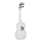 Kala Waterman Soprano Ukulele Water Resistant 4 String Clear ABS Composite Plastic Guitar with 12 Frets KA-SWT (Transparent Ice)