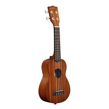 Makala by Kala Soprano Ukulele Package with Klipz Clip-On Tuner, Gig Bag, Instruction Pamphlet MK-S/PACK Satin Finish