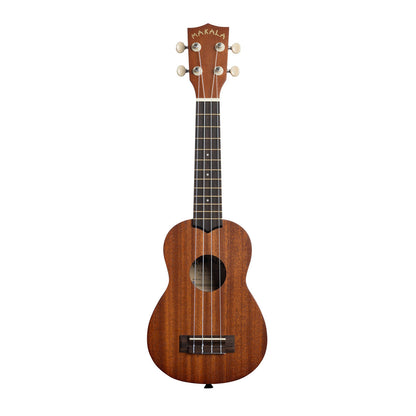 Makala by Kala Soprano Ukulele Package with Klipz Clip-On Tuner, Gig Bag, Instruction Pamphlet MK-S/PACK Satin Finish