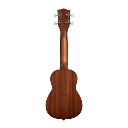 Makala by Kala Soprano Ukulele Package with Klipz Clip-On Tuner, Gig Bag, Instruction Pamphlet MK-S/PACK Satin Finish