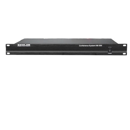 KEVLER AM-300 Conference System Main Unit with Din Connector, Chairman Priority Controls and 20Hz-18KHz Frequency Response