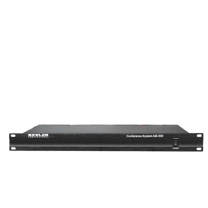 KEVLER AM-300 Conference System Main Unit with Din Connector, Chairman Priority Controls and 20Hz-18KHz Frequency Response