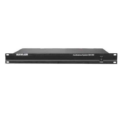KEVLER AM-300 Conference System Main Unit with Din Connector, Chairman Priority Controls and 20Hz-18KHz Frequency Response