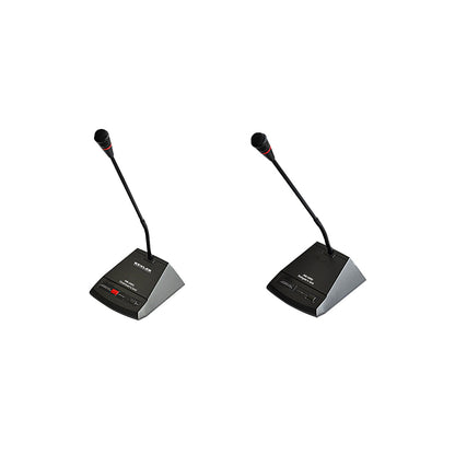 KEVLER AM-300 Series Conference Microphone Unit with Unidirectional Condenser, On/Off Buttons, Red Light Indicator for Business Conference System (Chairman) | AM-300C