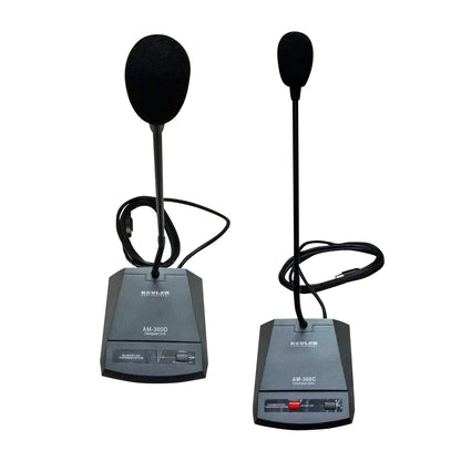 KEVLER AM-300 Series Conference Microphone Unit with Unidirectional Condenser, On/Off Buttons, Red Light Indicator for Business Conference System (Chairman) | AM-300C