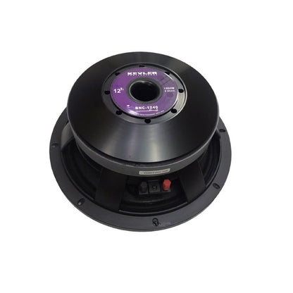 KEVLER BNC-1240 12" Diameter 120W Professional Driver Subwoofer Speaker with 4" Voice Coil and Aluminum Case Body for Audio Equipment