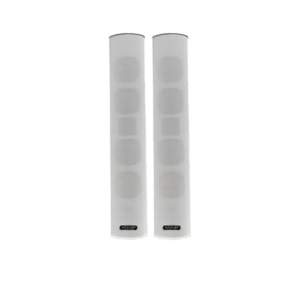 [CLEARANCE] KEVLER CLM-301T 2-Way Bass Reflex Passive Waterproof Wall Mount Speaker (PAIR) with 100V Multi TAP Function and Bracket for Large Rooms and Outdoor Use (Black) CLM-301TB