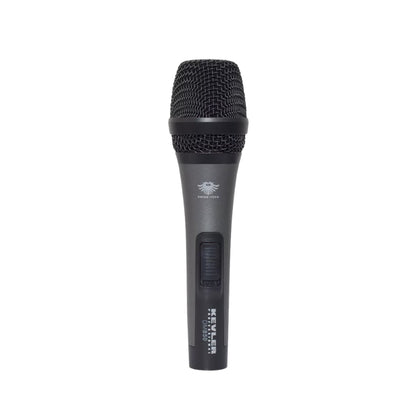 KEVLER DM Series Precision Crafted Super Cardioid Dynamic Microphone with Dual 15" Bass Reflex and 10M Cable for Karaoke System | DM-750, DM-850, DM-950