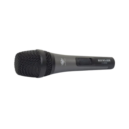 KEVLER DM Series Precision Crafted Super Cardioid Dynamic Microphone with Dual 15" Bass Reflex and 10M Cable for Karaoke System | DM-750, DM-850, DM-950