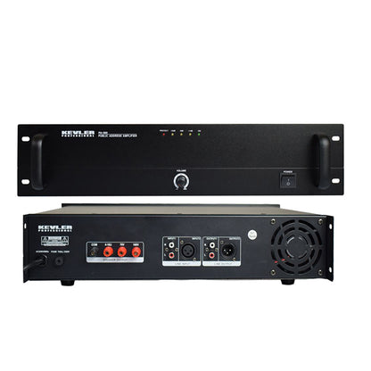 KEVLER PA-500X 450W PA Power Amplifier with LED Indicators, XLR / RCA Line Input and Output, Gain and Volume Control