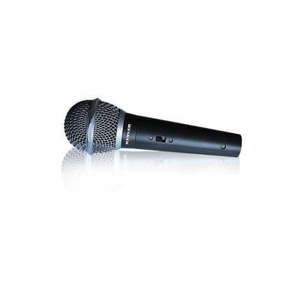 KEVLER PM-580 Professional Dynamic Karaoke Wired Microphone with 5-Meters Cable with 10Watts and 4 Ohms Impedance
