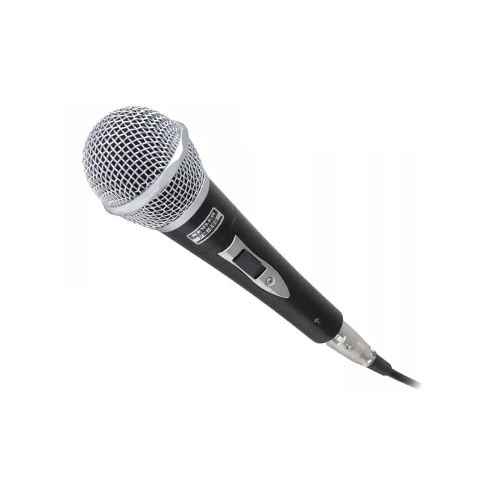KEVLER PM-880 Professional Dynamic Hypercardioid Wired Microphone with 10-Meters Cable, 10Watts and 4 Ohms Impedance