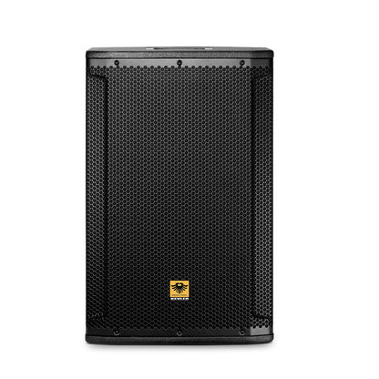 [CLEARANCE] KEVLER SRX-815A 15" 600W 2-Way Bass Reflex Full Range Active Loudspeaker (PAIR) with Built-In Class D Amplifier, Tuner Knobs, XLR Line In/Out, 2 SpeakOn Terminals and Multiple Handles