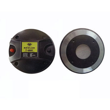 KEVLER T-850 850W Titanium Dome Shape Compression Driver with 75mm Voice Coil, 8 Ohms Impedance and 2" Exit Throat for Speakers