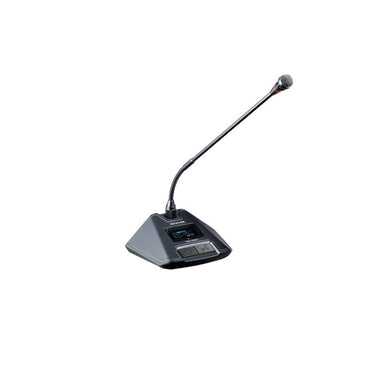 KEVLER TCM Series Wireless Conference Microphone Unit with Unidirectional Condenser Mic, Priority On/Off Buttons and Red Light Indicators for Business Conference System (Chairman and Delegate) | TCM-1000VC, TCM-1000VD