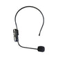 KEVLER UHM-100 UHF Wireless 400mAh Rechargeable Headset Lapel Instrument Microphone with Receiver, 50Hz-15KHz Frequency Response and 20 Selectable Frequency