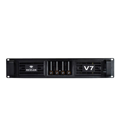 [CLEARANCE] KEVLER 1300W / 2350W V Series Class TD Professional Power Amplifier with LED Indicators, High-Current Toroidal Transformer, Bridge Mode Selection and XLR Input | V5, V7