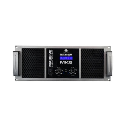 [CLEARANCE] KEVLER MK5 10000W Class H Power Amplifier with Dual Variable Speed Fans, High-Current Toroidal Transformer, XLR Input and Output