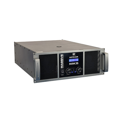 [CLEARANCE] KEVLER MK5 10000W Class H Power Amplifier with Dual Variable Speed Fans, High-Current Toroidal Transformer, XLR Input and Output