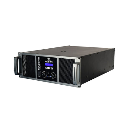 [CLEARANCE] KEVLER MK5 10000W Class H Power Amplifier with Dual Variable Speed Fans, High-Current Toroidal Transformer, XLR Input and Output