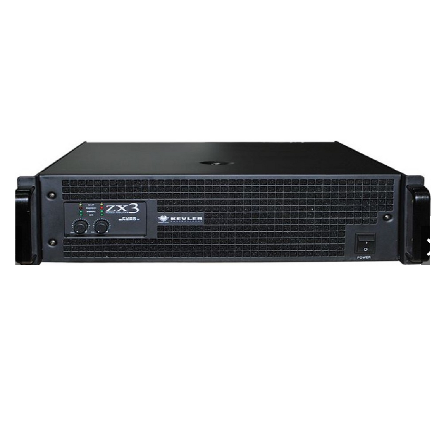 KEVLER ZX3 Series 7200W Power Amplifier Class H with Dual Variable Speed Fans, Stereo, Parallel and Bridge Mode Selection, Gain Control, Built-In Metal Chasis and Balance XLR Input