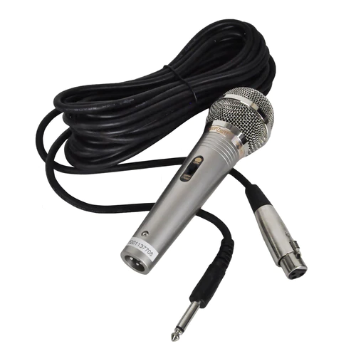Konzert KPM-45 Dynamic Capsule Cardioid High Performance Wired Microphone with 8-Meter PL Jack Cable with Max Sound Efficiency and Uniform Frequency Response