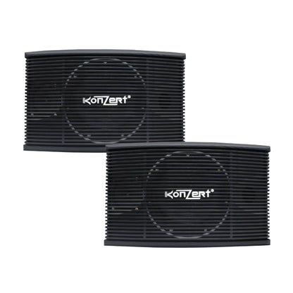 Konzert KS-155V 6" 200W 2-Way Bass Reflex Passive Karaoke Speaker System (PAIR) for Live Concerts and Events