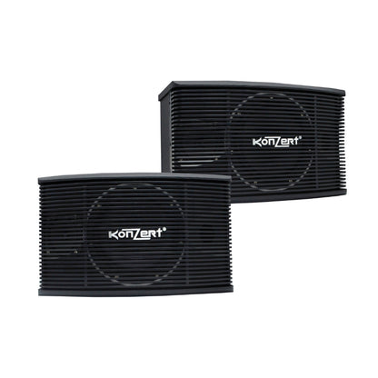 Konzert KS-155V 6" 200W 2-Way Bass Reflex Passive Karaoke Speaker System (PAIR) for Live Concerts and Events