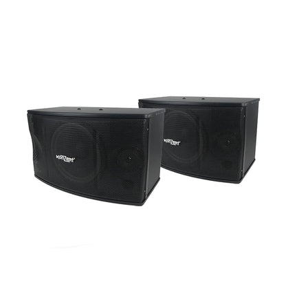 Konzert KS-450V 10" 450W 2-Way Bass Reflex 3 Passive Karaoke Speaker System (PAIR) for Live Concerts and Events