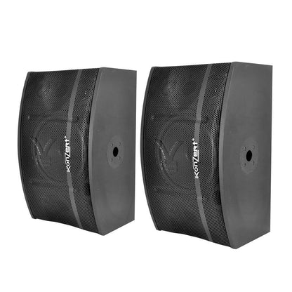 Konzert KS-655MK2 12" 650W 3-Way Bass Reflex Passive Karaoke Speaker System (PAIR) for Live Concerts and Events