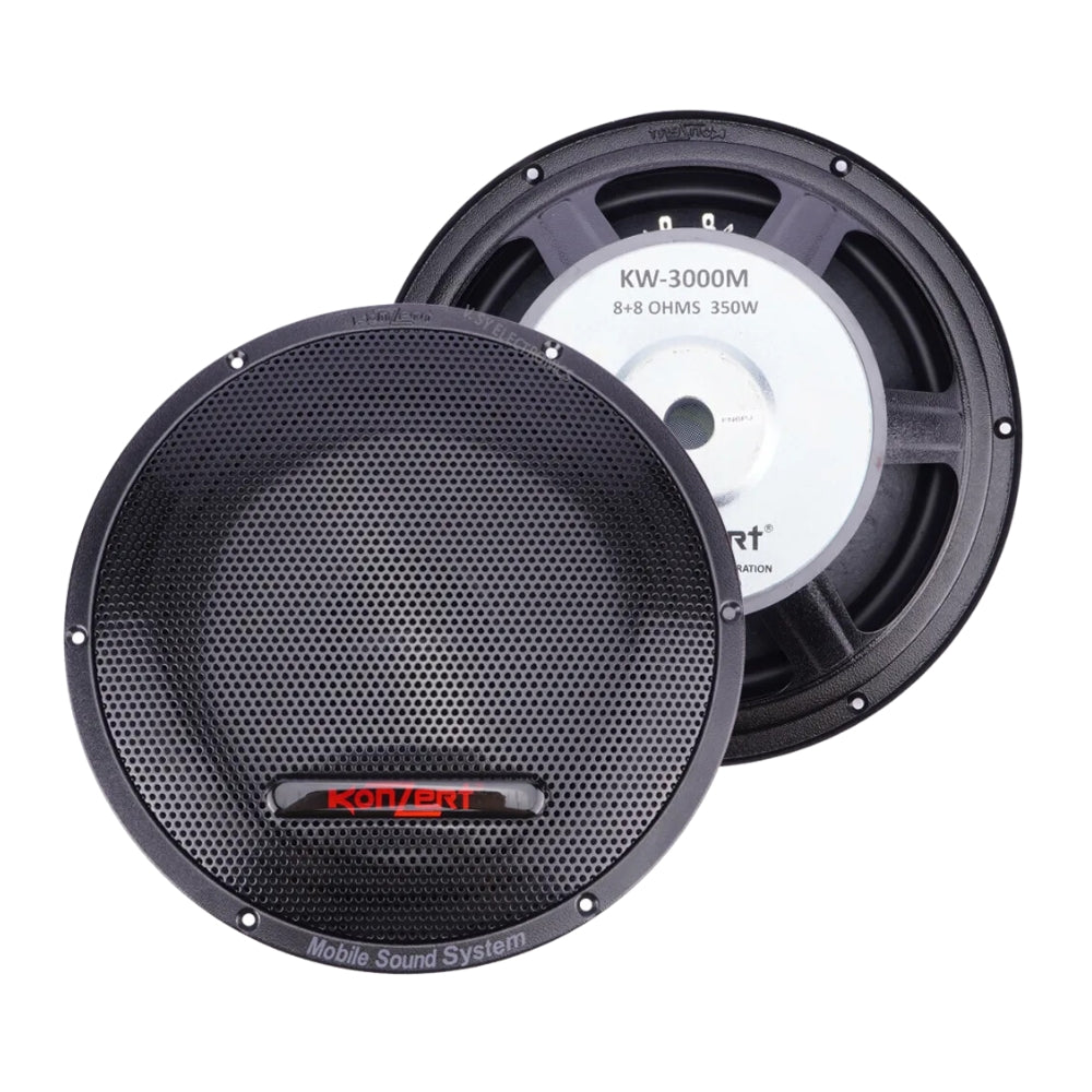 Konzert KW-300M 12" 350W Professional Hi-Fi Subwoofer Speaker for Audio Equipment