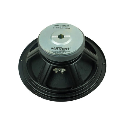 Konzert KW-300M 12" 350W Professional Hi-Fi Subwoofer Speaker for Audio Equipment