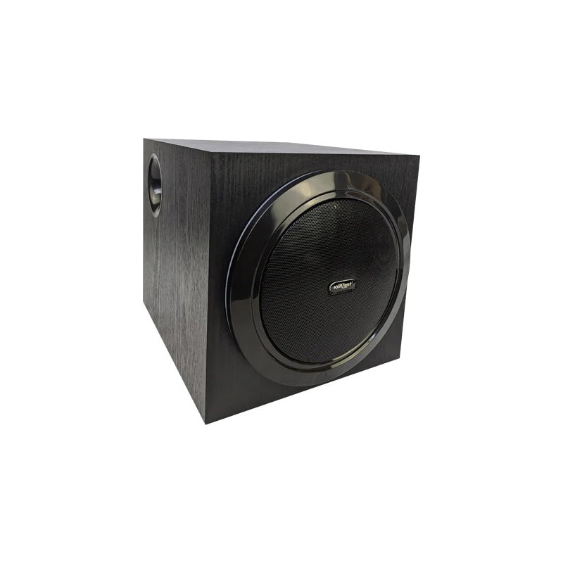 Konzert KX-355+ 3800W 2.1 Channel Active Multimedia Speaker System with 6.5" Subwoofer with Bluetooth, USB/SD Card Slot, Aux-In, 2 Mic Input, FM Radio