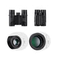 K&F Concept 8x21 BAK4 Prism Wide Angle HD Binoculars IP65 Waterproof, 378Ft Max Range with FMC Lens, 21mm Large View Eyepiece for Outdoor Travel, Camping and Bird Watching | KF33-069