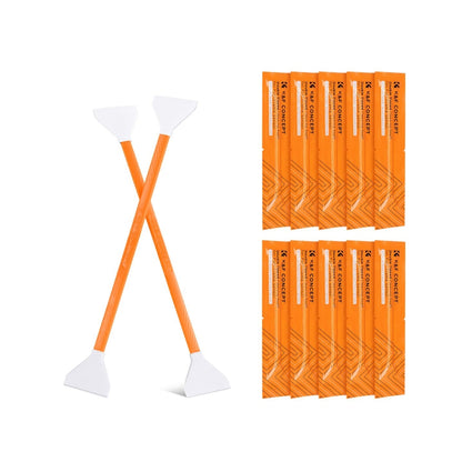 K&F Concept 10-Piece Dual-Head Cleaning Cloth Stick Set for APS-C Cameras (16mm) | SKU-1962