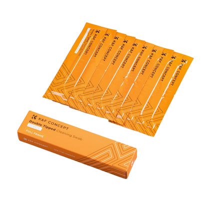 K&F Concept 10-Piece Dual-Head Cleaning Cloth Stick Set for APS-C Cameras (16mm) | SKU-1962