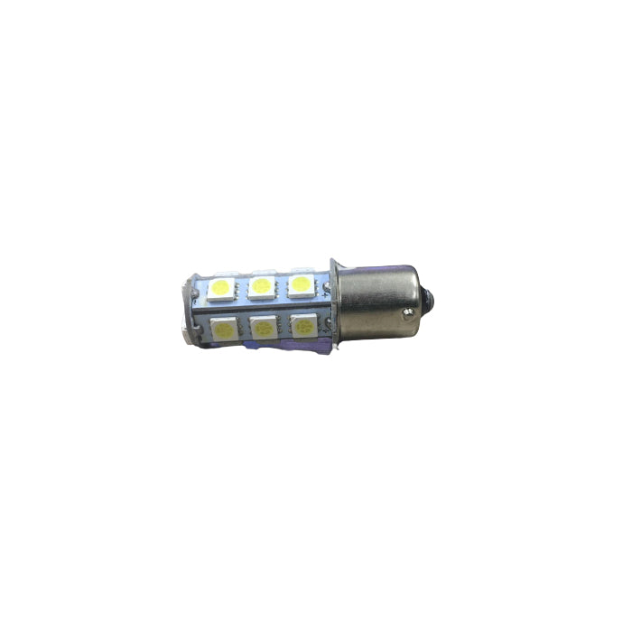 Pxel 1156 LED Bulb Single Function 12V 18 SMD Replacement Light for Car Signal Tail, Van, Truck, SUV  (White, Yellow)