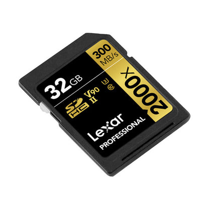 Lexar Professional SDHC Class 10 32GB Memory Card with 2000x Speed Rating LSD2000032G-BNNNG