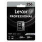Lexar Professional 256GB SDXC V60 1667x UHS-II Class 10 Memory Card with 250MB/120MB/S Read and Write Speed | LSD256CB1667