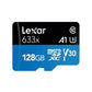 Lexar 128GB High Performance Professional 633x Micro SDXC Memory Card with SD Adapter, 95mb/s Read Speed for Smartphones, Tablet and Action Cameras | LSDMI128BBEU633A