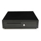 LogicOwl OJ-405E Cash Drawer Box for POS Safekeeping Grocery Store Shop Cashier Register | 5 bills 8 coins with 2 Keys