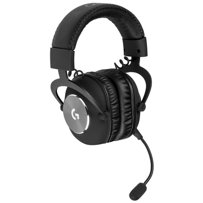 Logitech G Pro X Gaming Headset with Blue Voice Support, G-HUB, DTS Headphone 7.1 and PRO-G Drivers for Gamers, PC and Gaming Consoles