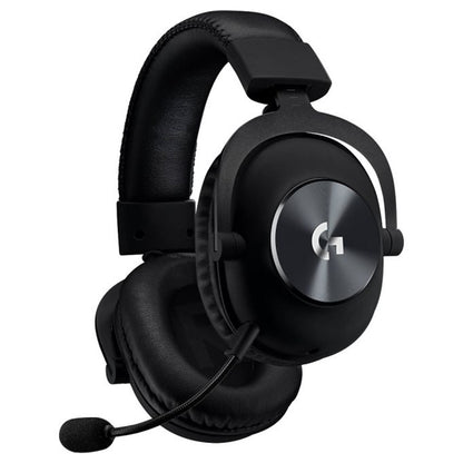 Logitech G Pro X Gaming Headset with Blue Voice Support, G-HUB, DTS Headphone 7.1 and PRO-G Drivers for Gamers, PC and Gaming Consoles