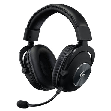 Logitech G Pro X Gaming Headset with Blue Voice Support, G-HUB, DTS Headphone 7.1 and PRO-G Drivers for Gamers, PC and Gaming Consoles
